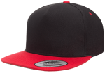 YP CLASSICS® 5-PANEL COTTON TWILL SNAPBACK CAP – 2-TONE