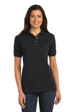 PORT AUTHORITY® LADIES HEAVYWEIGHT COTTON PIQUE POLO