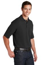 JERZEES® -SPOTSHIELD™ 5.4-OUNCE JERSEY KNIT SPORT SHIRT WITH POCKET - Image 4