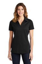 SPORT-TEK® LADIES POSICHARGE® ACTIVE TEXTURED POLO