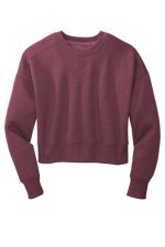 DISTRICT® WOMEN’S PERFECT WEIGHT® FLEECE CROPPED CREW - Image 4