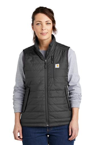 23288-ShadowGrey-0-CT104315ShadowGreyFrontModel-337W CARHARTT® WOMEN’S GILLIAM VEST - Image 1