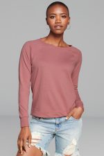 DISTRICT® WOMEN’S FEATHERWEIGHT FRENCH TERRY™ LONG SLEEVE CREWNECK - Image 6