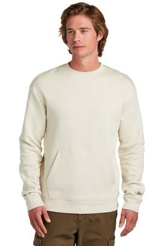 337W-null (6) NEW ERA ® HERITAGE FLEECE POCKET CREW - Image 1