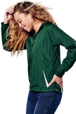 SPORT-TEK® LADIES COLORBLOCK HOODED RAGLAN JACKET - Image 7