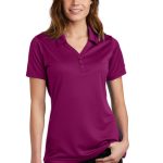 SPORT-TEK® LADIES POSICHARGE® MICRO-MESH POLO