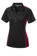 SPORT-TEK® LADIES POSICHARGE® MICRO-MESH COLORBLOCK POLO - Image 5