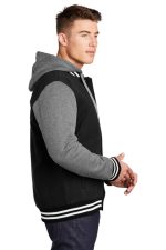 SPORT-TEK® INSULATED LETTERMAN JACKET - Image 3