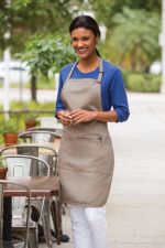 PORT AUTHORITY® EASY CARE FULL-LENGTH APRON WITH STAIN RELEASE - Image 5