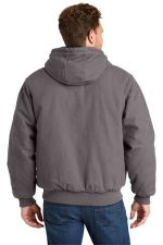 CORNERSTONE® WASHED DUCK CLOTH INSULATED HOODED WORK JACKET - Image 2