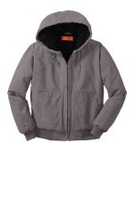 CORNERSTONE® WASHED DUCK CLOTH INSULATED HOODED WORK JACKET - Image 4