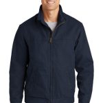 CORNERSTONE® WASHED DUCK CLOTH FLANNEL-LINED WORK JACKET
