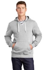 SPORT-TEK® LACE UP PULLOVER HOODED SWEATSHIRT