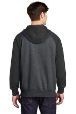 SPORT-TEK® RAGLAN COLORBLOCK FULL-ZIP HOODED FLEECE JACKET - Image 2