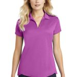 PORT AUTHORITY® LADIES TRACE HEATHER POLO