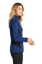 EDDIE BAUER® LADIES FULL-ZIP HEATHER STRETCH FLEECE JACKET - Image 3