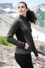 EDDIE BAUER® LADIES FULL-ZIP HEATHER STRETCH FLEECE JACKET - Image 6
