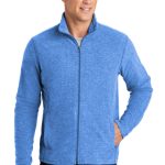 PORT AUTHORITY® HEATHER MICROFLEECE FULL-ZIP JACKET