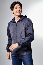 SPORT-TEK® HEATHER COLORBLOCK RAGLAN HOODED WIND JACKET - Image 7
