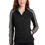 PORT AUTHORITY® LADIES ACTIVE COLORBLOCK SOFT SHELL JACKET