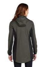 PORT AUTHORITY® LADIES ACTIVE HOODED SOFT SHELL JACKET - Image 2
