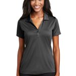 SPORT-TEK® LADIES EMBOSSED POSICHARGE® TOUGH POLO®
