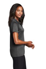 SPORT-TEK® LADIES EMBOSSED POSICHARGE® TOUGH POLO® - Image 3