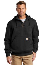 CARHARTT ® RAIN DEFENDER ® PAXTON HEAVYWEIGHT HOODED ZIP MOCK SWEATSHIRT