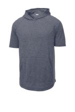 Sport-Tek ® PosiCharge ® Tri-Blend Wicking Short Sleeve Hoodie - Image 2