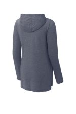 SPORT-TEK ® LADIES POSICHARGE ® TRI-BLEND WICKING LONG SLEEVE HOODIE - Image 5