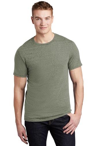 10134-MilitaryGreen-1-88MMilitaryGreenModelFront-337W-min Jerzees ® Snow Heather Jersey T-Shirt - Image 1