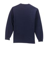 PORT & COMPANY® LONG SLEEVE ESSENTIAL POCKET TEE - Image 3