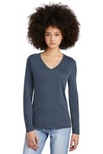 DISTRICT® WOMEN’S PERFECT TRI® LONG SLEEVE V-NECK TEE