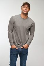 DISTRICT® PERFECT BLEND® CVC LONG SLEEVE TEE - Image 5