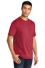 PORT & COMPANY® TALL CORE BLEND POCKET TEE - Image 3