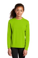 SPORT-TEK® YOUTH LONG SLEEVE POSICHARGE® COMPETITOR™ TEE - Image 5