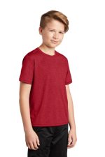 SPORT-TEK® YOUTH HEATHER CONTENDER™ TEE - Image 3