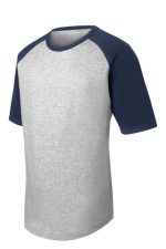 SPORT-TEK® SHORT SLEEVE COLORBLOCK RAGLAN JERSEY - Image 3