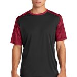 SPORT-TEK® CAMOHEX COLORBLOCK TEE
