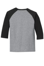 PORT & COMPANY® YOUTH CORE BLEND 3/4-SLEEVE RAGLAN TEE - Image 4