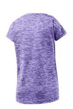 Sport-Tek® Ladies PosiCharge® Electric Heather Sporty Tee - Image 3