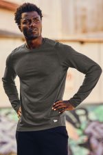NEW ERA® SERIES PERFORMANCE LONG SLEEVE CREW TEE - Image 4