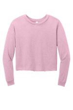 DISTRICT® WOMEN’S PERFECT TRI® MIDI LONG SLEEVE TEE - Image 4