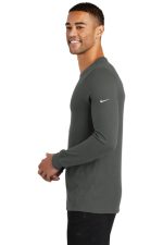 NIKE DRI-FIT COTTON/POLY LONG SLEEVE TEE - Image 2