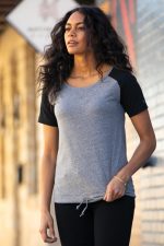 NEW ERA ® LADIES TRI-BLEND PERFORMANCE CINCH TEE - Image 4