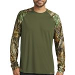 RUSSELL OUTDOORS™ REALTREE® COLORBLOCK PERFORMANCE LONG SLEEVE TEE