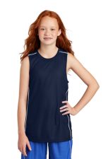 SPORT-TEK® YOUTH POSICHARGE® MESH REVERSIBLE SLEEVELESS TEE - Image 6