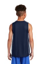 SPORT-TEK® YOUTH POSICHARGE® MESH REVERSIBLE SLEEVELESS TEE - Image 7