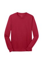 PORT & COMPANY® LONG SLEEVE CORE COTTON TEE - Image 3