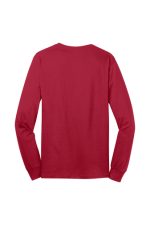 PORT & COMPANY® LONG SLEEVE CORE COTTON TEE - Image 4